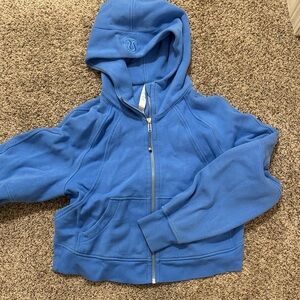 Lululemon Athletica Blue Zip-Up Hoodie
